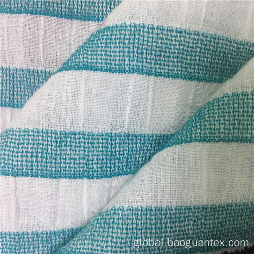 Pure Cotton Yarn Dyed Stripe Pattern Textile